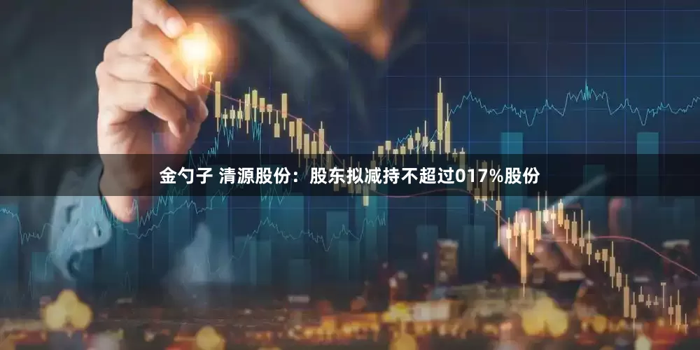 金勺子 清源股份：股东拟减持不超过017%股份