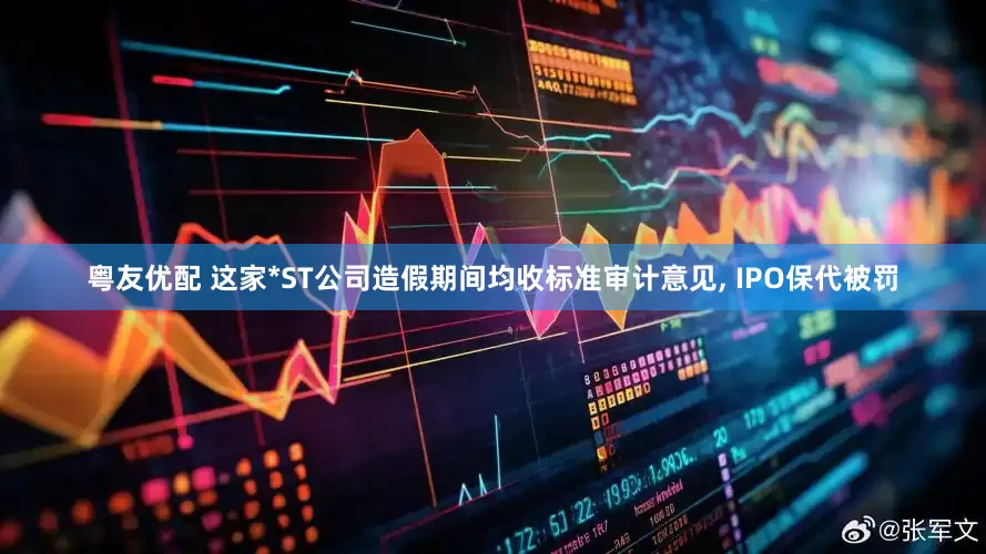 粤友优配 这家*ST公司造假期间均收标准审计意见, IPO保代被罚